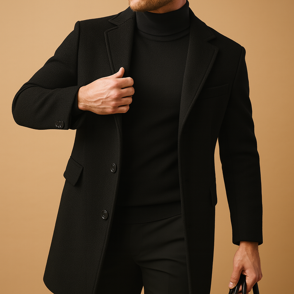 Warm formal coat for men | Leonard