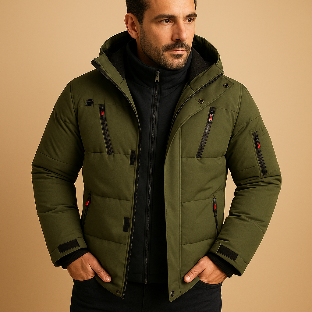 Waterproof insulated winter jacket for men | Tobias