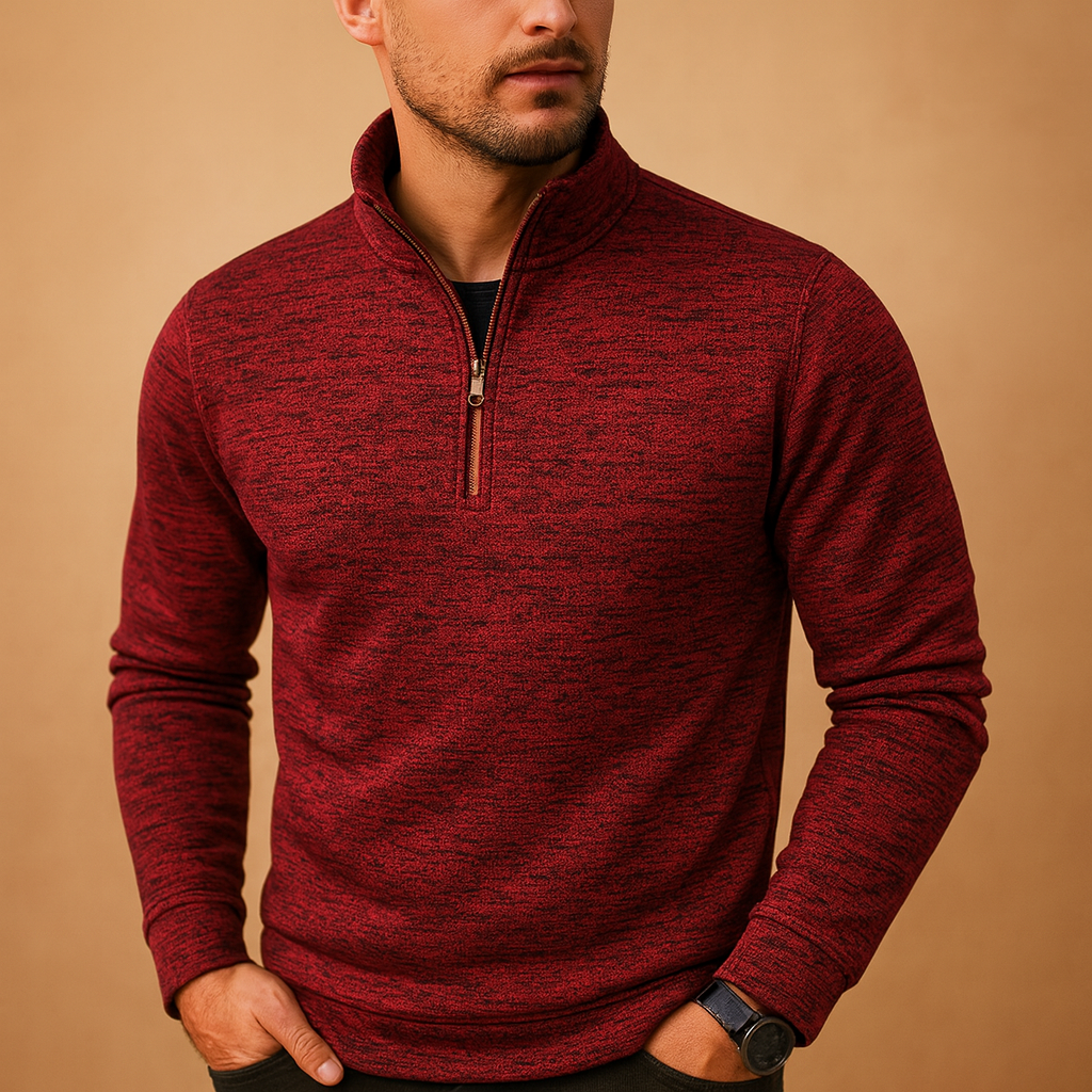 Zipped sweater for men | Ethan