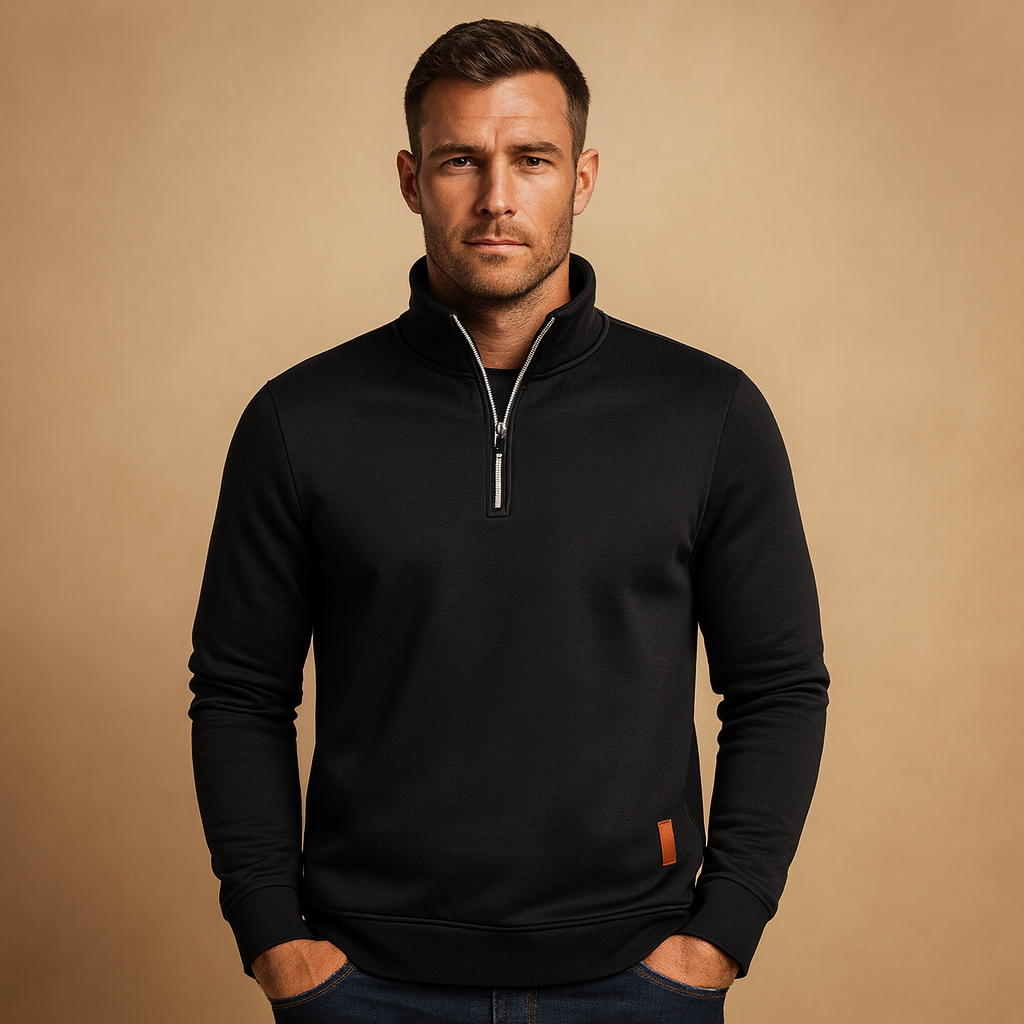 Zipped sweater for men | Ethan